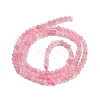 Natural Madagascar Rose Quartz Beads Strands X-G-B088-C09-03-3