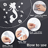 3 Sets DIY Adhesive Acrylic Mirror Wall Decoration Kit DIY-CN0001-92-3