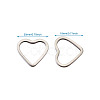 304 Stainless Steel Linking Rings STAS-TA0004-45-10