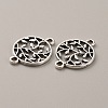 Tibetan Style Zinc Alloy Connector Charms FIND-WH0145-29AS-2