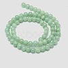 Natural Persian Jade Beads Strands G-D434-8mm-20-2