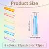 12 Sets Plastic Pencil Cap DIY-FH0008-02-2