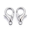 Zinc Alloy Lobster Claw Clasps X-E102-1