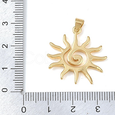 Brass Pendants KK-P341-01B-G-1