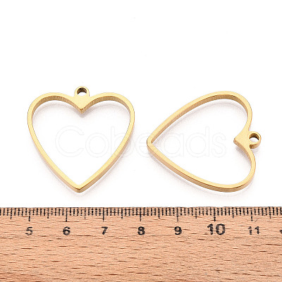 201 Stainless Steel Pendants STAS-T064-84G-01-1