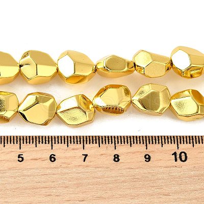 Electroplate Glass Beads Strands EGLA-V001-06-1