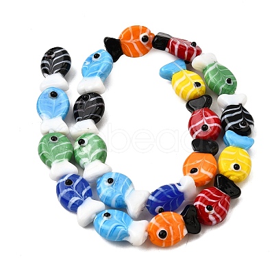 Handmade Lampwork Beads LAMP-B029-01C-1