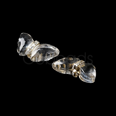 Plating Transparent Acrylic Beads OACR-G016-12-1