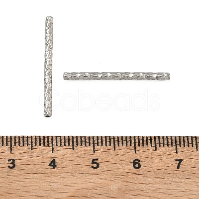 304 Stainless Steel Tube Beads STAS-Z192-07P-06-1