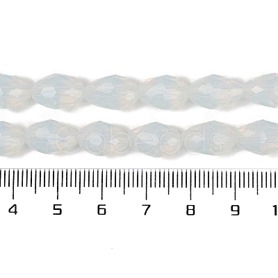 Electroplate Imitation Jade Glass Beads Strands EGLA-N013-J6mm-D02-1