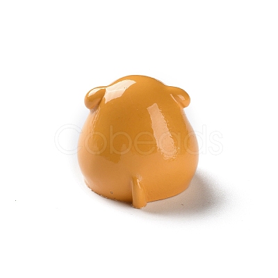 Resin Hamster Display Decoration AJEW-S037-06-01-1