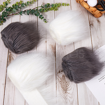 Artificial Wool Gnome Beard Costume Beard OCOR-WH0078-101H-1