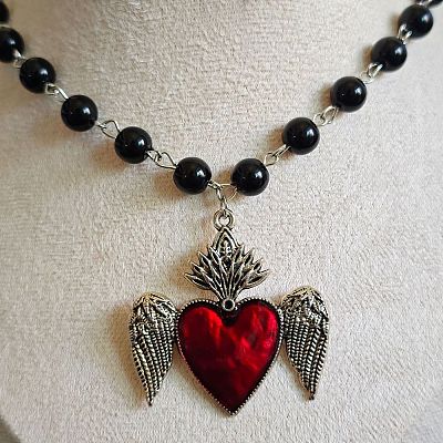 Plastic Link Necklaces FS-WG88593-01-1
