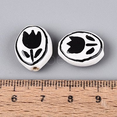 Handmade Porcelain Beads PORC-N013-10A-1
