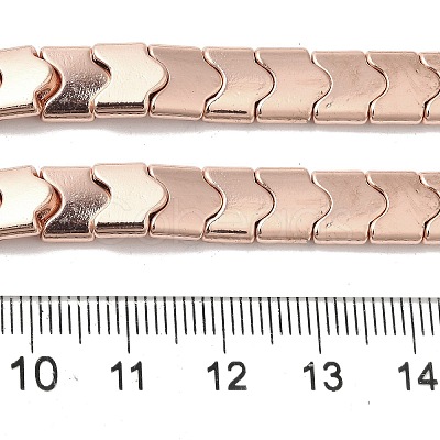 Electroplated Synthetic Non-magnetic Hematite Beads Strands G-I364-E01-RG-1