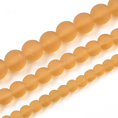Transparent Glass Beads Strands LS-GLAA-T032-T4mm-MD08-1