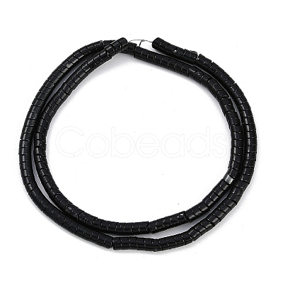 Baking Paint Electroplated Synthetic Non-magnetic Hematite Beads Strands G-H072-L01-01-1