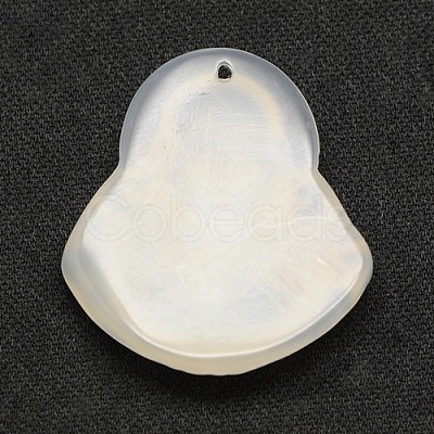 Natural Agate Cameo Pendants G-F083-27-1