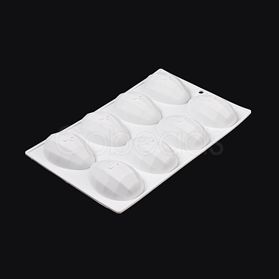 DIY Half Easter Surprise Eggs Food Grade Silicone Molds DIY-E060-03C-1