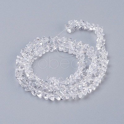 Transparent Glass Beads Strands EGLA-J146-6mm-NB01-1