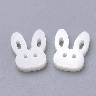 Bunny Natural Freshwater Shell Beads LS-X-SHEL-T007-18-1