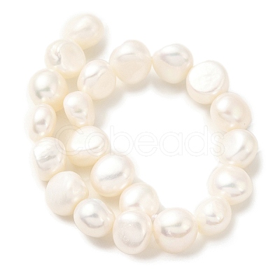 Natural Cultured Freshwater Pearl Beads Strands PEAR-A006-10E-1