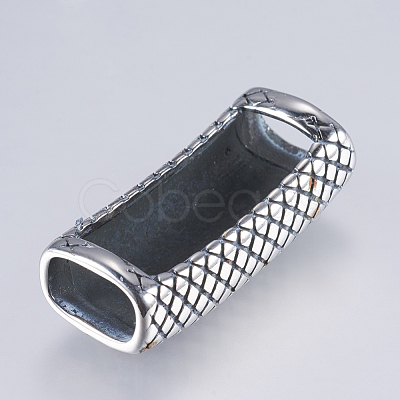 304 Stainless Steel Slide Charms STAS-I072-005AS-1