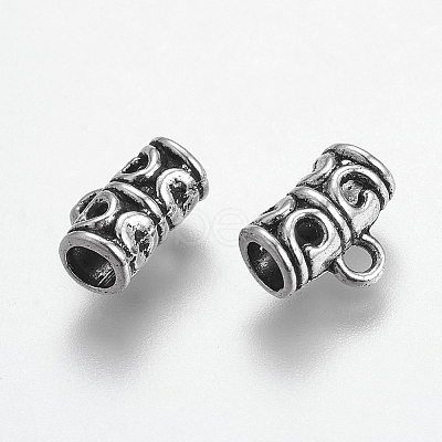 Tibetan Style Tube Bails LS-TIBE-I020-AS-1