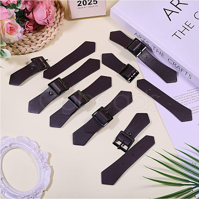 Zinc Alloy & Imitation Leather Buckle Clasps FIND-CA0010-43-1