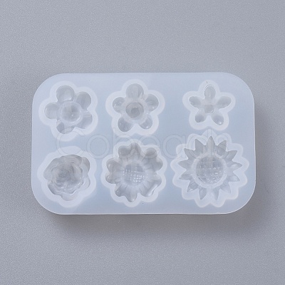 DIY Flower Silicone Molds DIY-D048-12C-1
