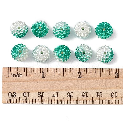 Imitation Pearl Acrylic Beads OACR-FS0001-42E-1