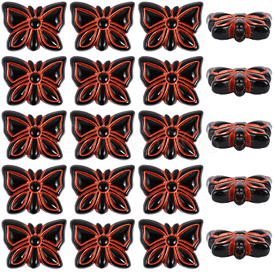 100Pcs Opaque Acrylic Beads OACR-PA0001-53-1