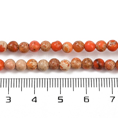 Dyed Natural Regalite/Imperial Jasper/Sea Sediment Jasper Beads Strands G-B124-C04-15-1