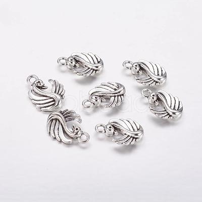 Tibetan Style Alloy Pendants X-TIBEP-E104-AS-1