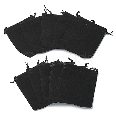 Rectangle Velvet Drawstring Pouches TP-YW0001-01-1