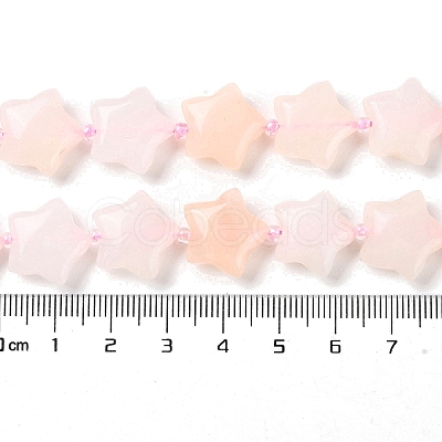 Natural Rose Quartz Beads Strands G-NH0005-026-1