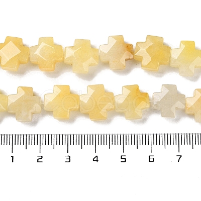 Natural Topaz Jade Beads Strands G-K357-C01-01-1