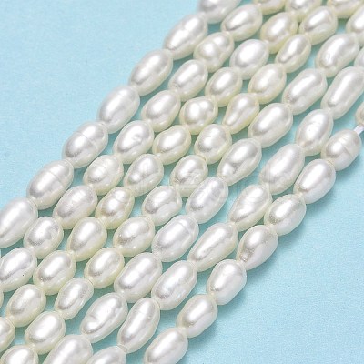 Natural Cultured Freshwater Pearl Beads Strands PEAR-J006-03E-1