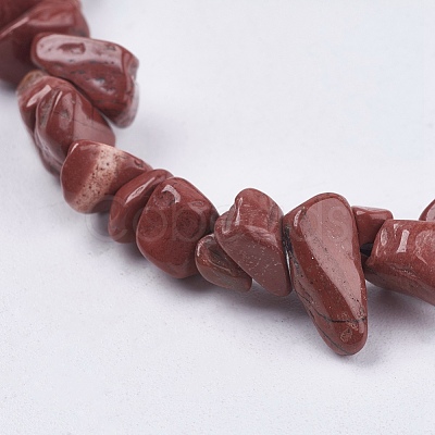 Natural Red Jasper Bead Strands X-G-R192-20-1