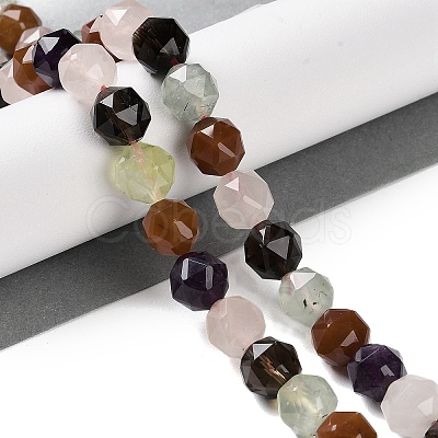 Natural Mixed Gemstone Beads Strands G-NH0021-A27-02-1