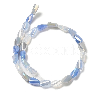Electroplate Glass Beads Strands EGLA-P065-01A-05-1