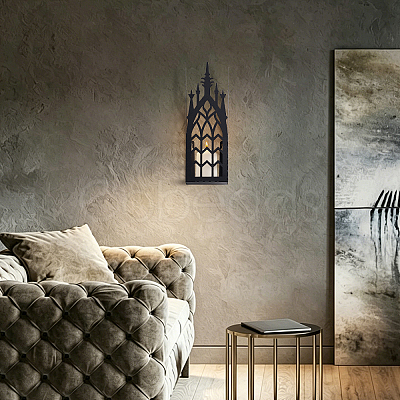 Iron Candle Holders AJEW-WH0481-766-1