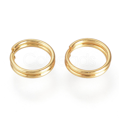 304 Stainless Steel Split Rings X-STAS-Q186-01-6mm-G-1