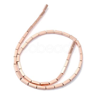 Electroplated Synthetic Non-magnetic Hematite Beads Strands G-I360-Y02-03-1