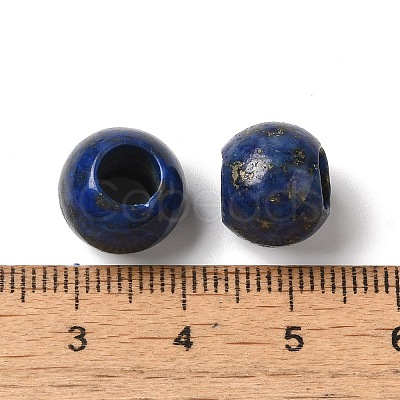 Natural Lapis Lazuli European Beads G-N342-03L-1