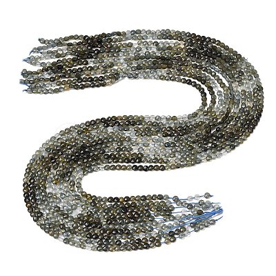 Gradient Natural Tourmaline Beads Strands GG-CBA9631-D06-01A-1