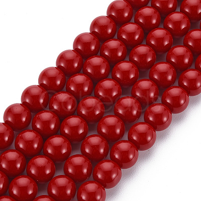 Glass Beads Strands X-GLAA-S192-E-008B-1