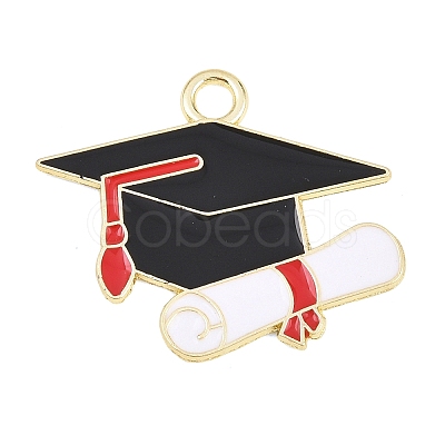Back to School Alloy Enamel Pendants FIND-E054-02L-1