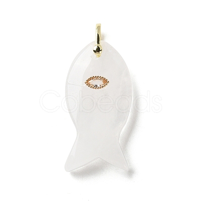Natural Quartz Crystal Pendants X-G-Z102-02G-06-1