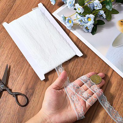 Polyester Lace Triming Ribbons OCOR-WH20050-028D-1